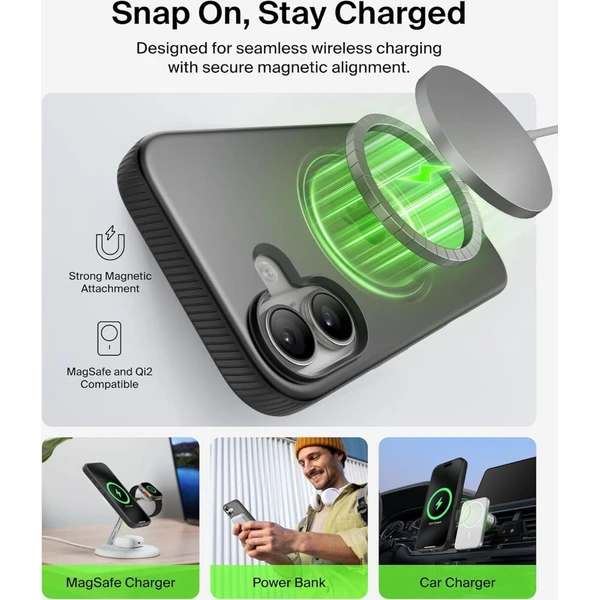 Belkin SheerForce Grip MagSafe kryt iPhone 17 námořnicky modrý - Pouzdra - Obrázek ac359c759bd74845a5ffa6f90a81d822