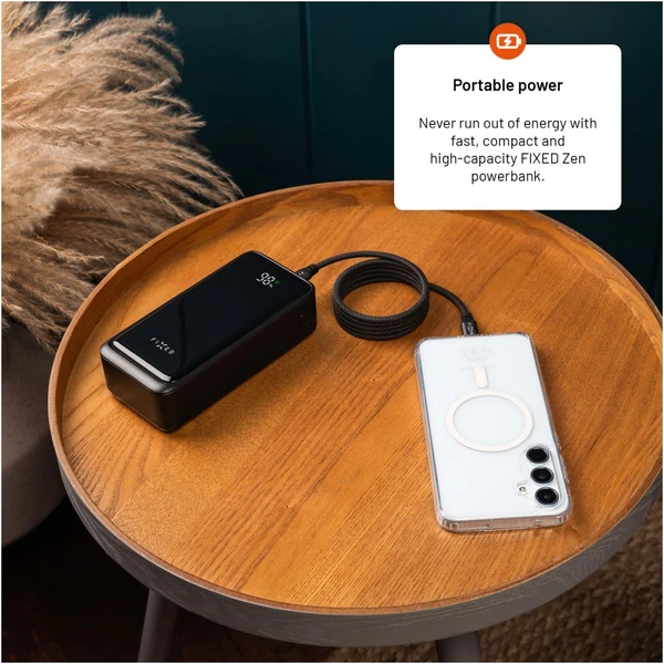 FIXED Zen2 30 powerbanka s LCD displejem a PD 20W, 30 000 mAh, černá - Powerbanky - Obrázek ac5d2a69e54940cb969bbffcf4096b4c