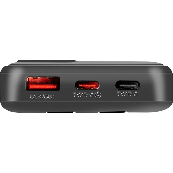 OBAL:ME CablePulse Powerbanka 10000mAh, 22,5W černá - Powerbanky - Obrázek ac7a368661454375a998279d9c6dee5b