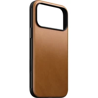 Nomad Modern Leather MagSafe kožený kryt iPhone 18 Pro Max English Tan - Pouzdra
