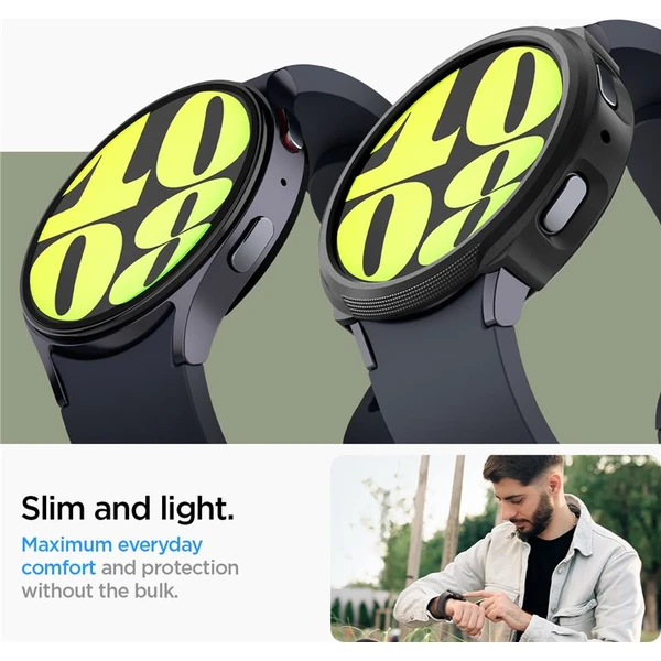 Spigen Liquid Air pouzdro Samsung Galaxy Watch7 (44mm) matně černé - Pouzdra - Obrázek acb4d8f53c2e438bb11a43e1a53398a0