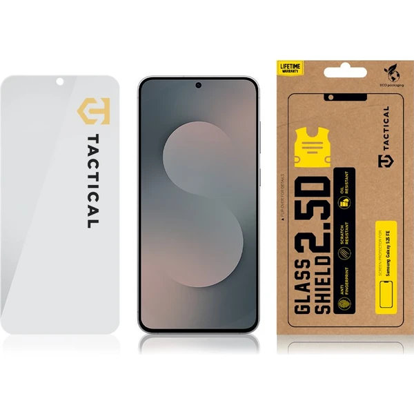 Tactical Glass Shield 2.5D sklo pro Samsung Galaxy S25 FE čiré - Ochranné folie a skla - Obrázek ace70e98080042c593ffaa961a6f20ad