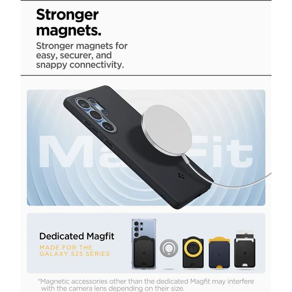 Spigen Nano Pop MagSafe kryt Samsung Galaxy S25 Ultra černý - Pouzdra - Obrázek acf06455f7bb47088ee3696be62018f3