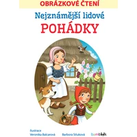 Nejznámější lidové pohádky - Obrázkové čtení - E-kniha