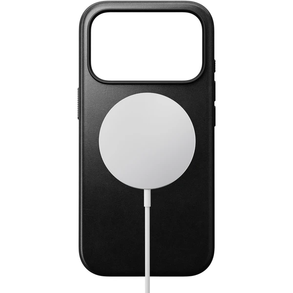 Nomad Modern Leather (Horween) MagSafe kožený kryt iPhone 18 Pro Black - Pouzdra - Obrázek ad0c0b67edc044b19ca9d36c5a2158fa