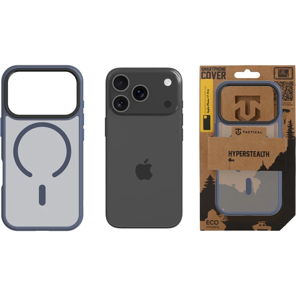 Tactical MagForce Hyperstealth kryt iPhone 17 Pro Deep Blue - Pouzdra - Obrázek ad0d877d24cc43f3bfd27e469c2467f5