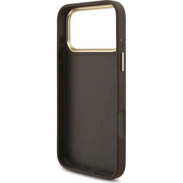 Guess PU Leather 4G Metal Logo Gold Frame kryt iPhone 18 Pro Max hnědý - Pouzdra - Obrázek ad15c2b42dd0448988c0146e0482c3ef
