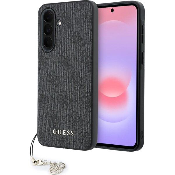 Guess 4G Charm kryt Samsung Galaxy A37 černý
