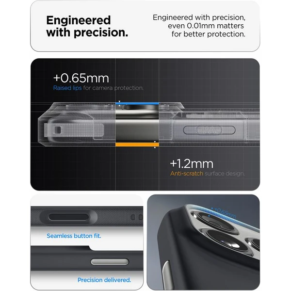Spigen Nano Pop MagSafe kryt iPhone 17 Pro Max black sesame - Pouzdra - Obrázek ad20b669f79f4ff6b37f42dcb7b0871a