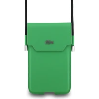 Lacoste PVC Iconic Petit Pique Metal Logo kapsa na telefon XL zelená - Pouzdra