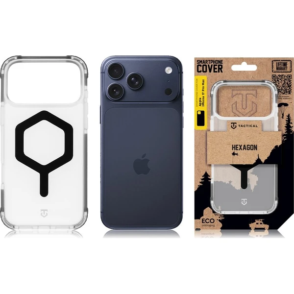 Tactical MagForce Hexagon kryt Apple iPhone 17 Pro Max černý - Pouzdra - Obrázek ad53ce06f94547aa890d6ca797b4c684
