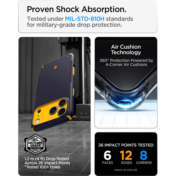 Spigen Nano Pop Hybrid MagSafe kryt iPhone 18 Pro Max/17 Pro Max blueberry navy - Pouzdra - Obrázek ad5e4e0fe86346378810c8bfd7d6fc4e