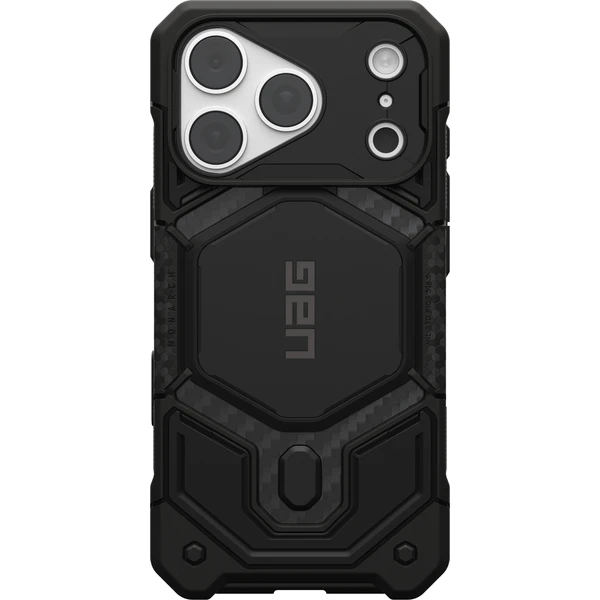 UAG Monarch Pro MagSafe Carbon Fiber kryt iPhone 18 Pro/17 Pro černý - Pouzdra - Obrázek ad5fcb9bebaf4e56bf828a36d65ad956