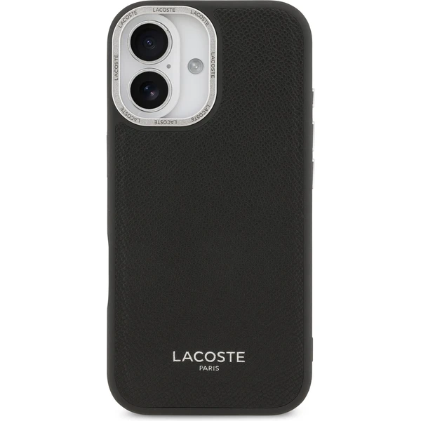 Lacoste PU Leather Champs Elysees MagSafe kryt iPhone 17 černý - Pouzdra - Obrázek ad63b39a15a04c8b8edf2f26d0cebaea