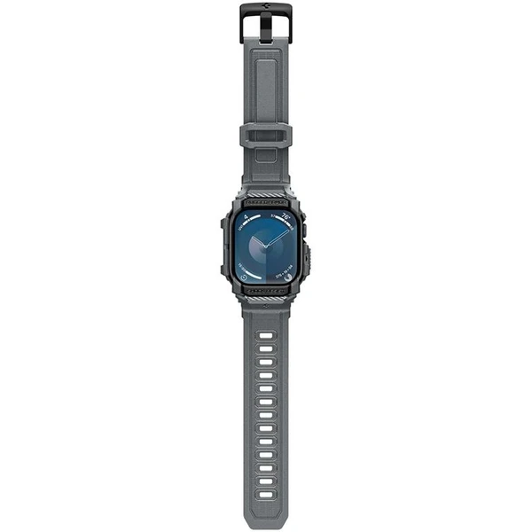 Spigen Rugged Armor Pro řemínek s pouzdrem Apple Watch 10/11 (46mm) šedý - Řemínky - Obrázek ad66ff0dcfb84571abeaef637b879cda