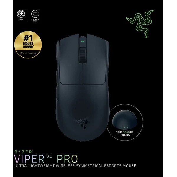 Razer Viper V4 Pro bezdrátová herní myš černá - Myši - Obrázek ad78c1c8d1894c7c86ba9bf9edf3c92a