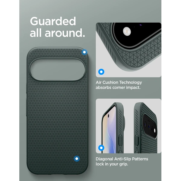 Spigen Liquid Air MagSafe kryt Google Pixel 11 abyss green - Pouzdra - Obrázek ad79bb9ac9b24d6db2229f3a7b9e1105