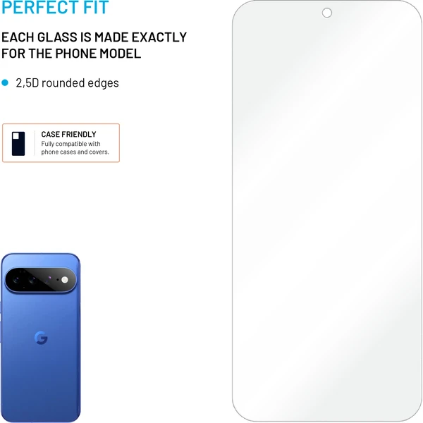 FIXED tvrzené sklo pro Google Pixel 11 (2ks) čiré - Ochranné folie a skla - Obrázek ad865301765146d38505791db66dc7c9