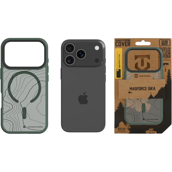 Tactical MagForce Hyperstealth Sika kryt iPhone 17 Pro Forest Green - Pouzdra - Obrázek ada48a17bfdb438a9ad1abef231590cf