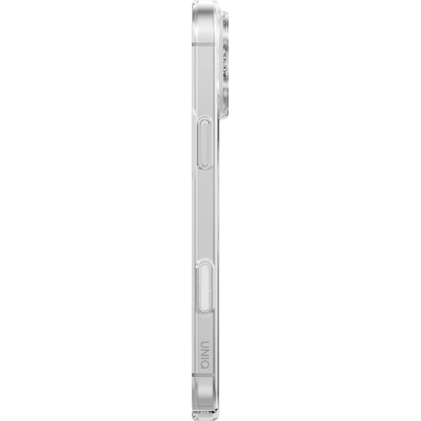 UNIQ Airsuit MagClick MagSafe kryt iPhone 17 Pro Max Glossy Clear/White - Pouzdra - Obrázek adc2a47065c34536b99415bd8f169fa6