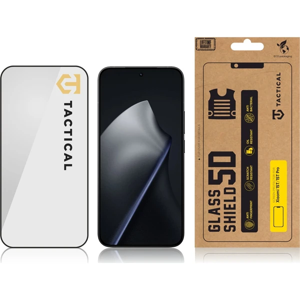 Tactical Glass Shield 5D sklo pro Xiaomi 15T/15T Pro černé - Ochranné folie a skla - Obrázek adc9ba5e354e423ab9f3158ef8fba526