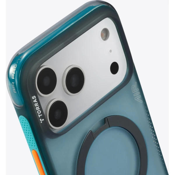 Torras Ostand Q3 Air MagSafe kryt iPhone 17 Pro Max glacier sprint - Pouzdra - Obrázek adebcdde21f94345a996ce892f49425d