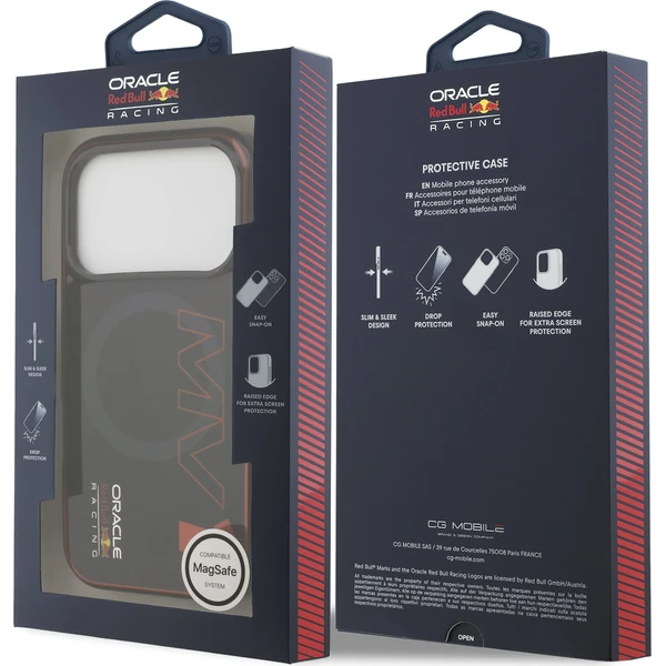 Oracle Red Bull Racing PC Double Layer Vertical MV1 MagSafe kryt iPhone 17 Pro modrý - Pouzdra - Obrázek ae2057f5b53144d9b1461f8a6638de7f