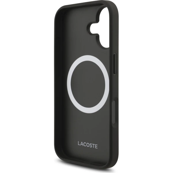 Lacoste Iconic Petit Pique MagSafe kryt + peněženka iPhone 17 černý - Pouzdra - Obrázek ae3276cfa6764137b16063f2bc10127a