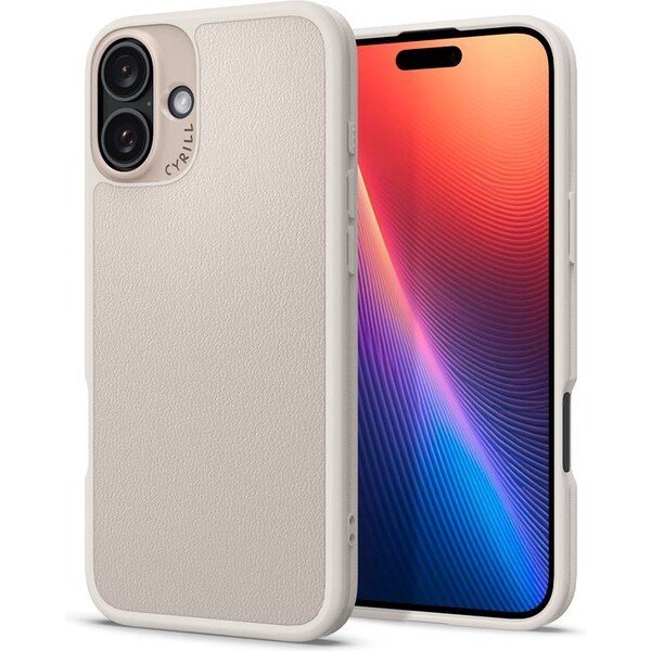 Spigen Cyrill Kajuk MagSafe kryt iPhone 16 cream