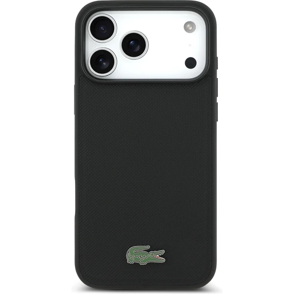 Lacoste Iconic Petit Pique MagSafe kryt + peněženka iPhone 17 Pro Max černý - Pouzdra - Obrázek ae41e327cb7843938928eb20db468932
