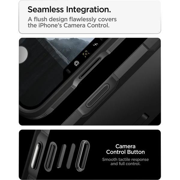 Spigen Tough Armor T MagSafe kryt iPhone 18 Pro Max/17 Pro Max black - Pouzdra - Obrázek ae4206e6acd64a709de6899f16aee5ff