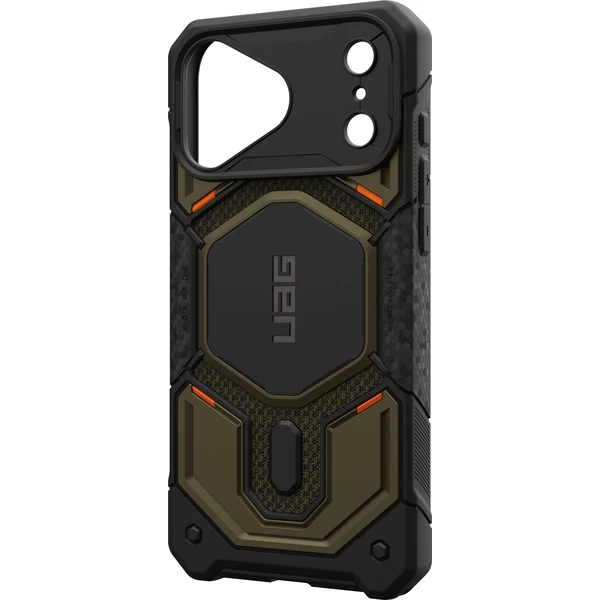 UAG Monarch Pro MagSafe Kevlar kryt iPhone 18 Pro Max/17 Pro Max zelený - Pouzdra - Obrázek ae42834480c149f08e095f945f7019c0
