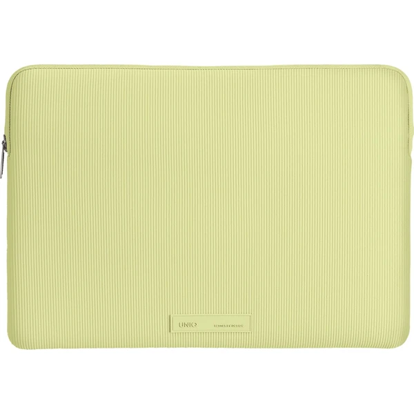 UNIQ Cyprus Ridge Edition neoprenové pouzdro pro MacBook Neo 13"/ Air 13" žluté