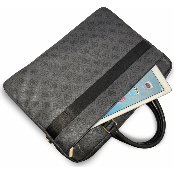 Guess PU 4G Stripe Metal Logo taška na notebook 16" černá - Pouzdra - Obrázek ae568ac085844f16945a285ccec7e3f0