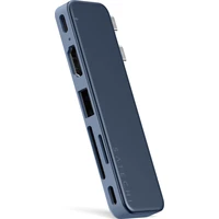 Satechi USB-C Snap Hub (MacBook Neo) indigově modrý - USB huby
