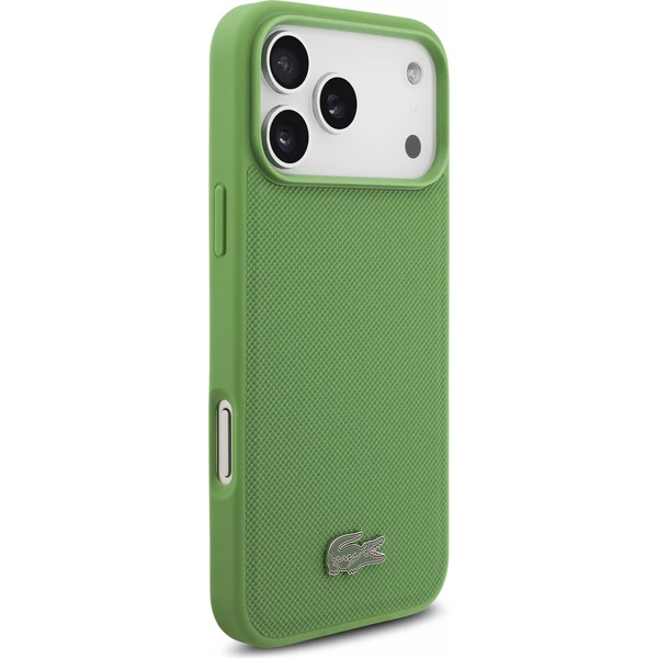 Lacoste PVC Iconic Petit Pique Metal Logo MagSafe kryt iPhone 18 Pro Max zelený - Pouzdra - Obrázek ae95143cc5284d71a708a84724848d07