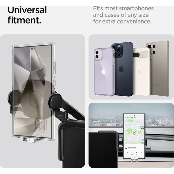 Spigen Tesla TapLock Universal Car Mount Holder držák na obrazovku černý - Držáky - Obrázek aea7425a3a6a40edbbc2b9c3560a584d