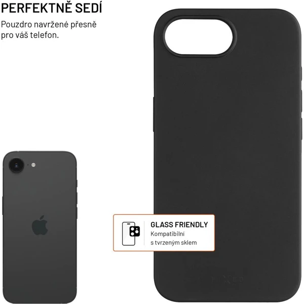 FIXED ReStory TPU recyklovaný kryt Apple iPhone 17e/16e černý - Pouzdra - Obrázek aeb4317f92034f708df5f490d95e40e4