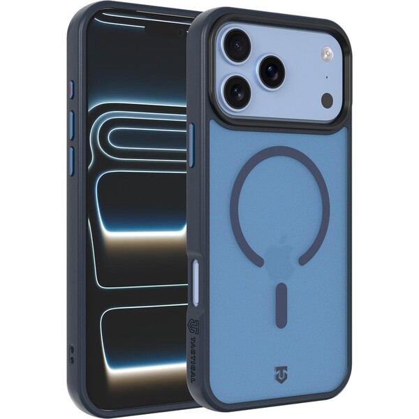 Tactical MagForce Hypersand MagSafe kryt Apple iPhone 17 Pro Max/18 Pro Max Deep Blue
