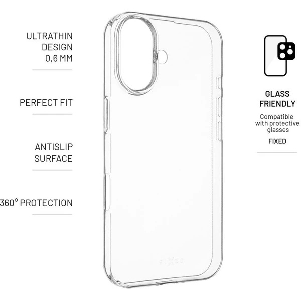 FIXED Story Slim TPU kryt Apple iPhone 16 čirý - Pouzdra - Obrázek aecdde2356a441b9a7605cd064538abe