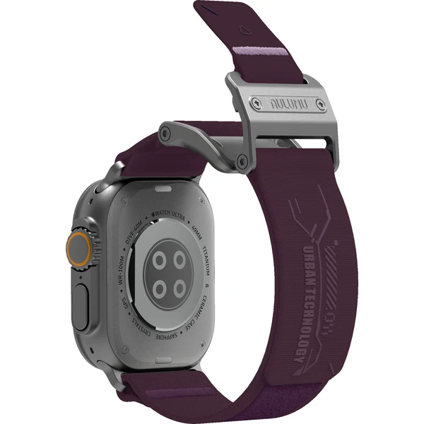 Aulumu A11 Mag Buckle Slim řemínek Apple Watch 49/46/45/44/42mm Silver Buckle/Might Purple Strap - Řemínky - Obrázek aed35df9097649b3b2d2cf305dab6554