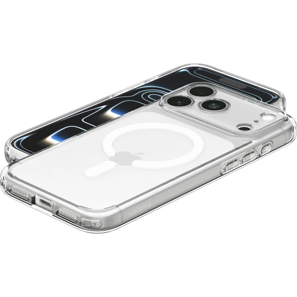 Spigen Ultra Hybrid MagSafe kryt iPhone 18 Pro/17 Pro clear white - Pouzdra - Obrázek aed99d66d43d495eb957bc3f42d5c373