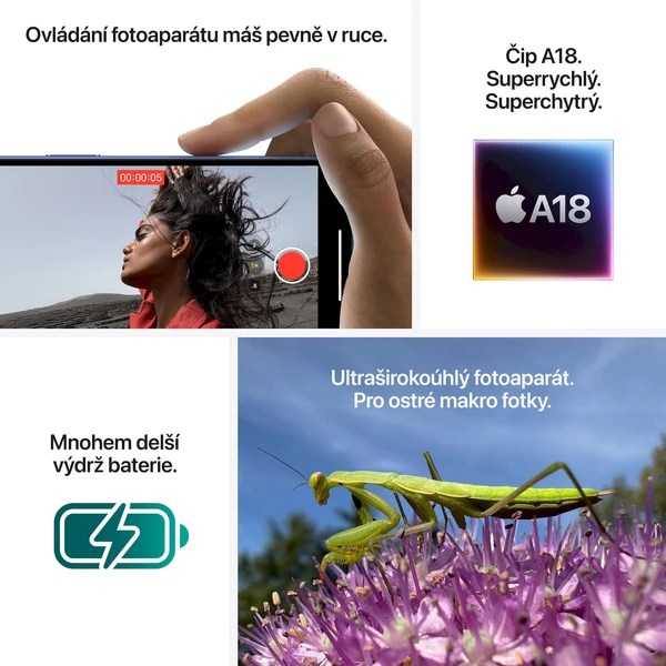 Apple iPhone 16 512GB černý - Mobilní telefony - Obrázek af0808c6bad84358b6c5880d4c45c650