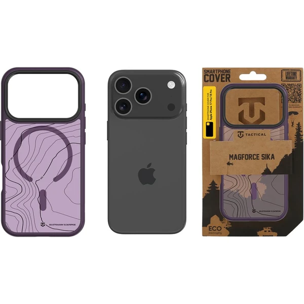 Tactical MagForce Hyperstealth Sika MagSafe kryt Apple iPhone 17 Pro/18 Pro Burgundy Smoke - Pouzdra - Obrázek af09cce1c3f349398bb4272c219a13a3