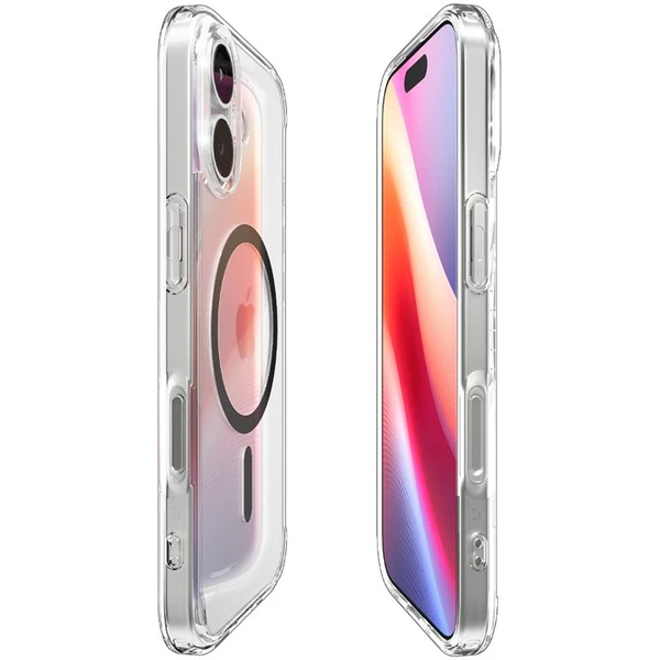 Spigen Ultra Hybrid MagSafe kryt iPhone 17 clear graphite - Pouzdra - Obrázek af0fd4e29f364893b94bbefc0cc6fff9