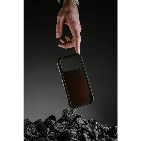Nomad Rugged Leather Case (Horween) MagSafe kožený kryt iPhone 17 Pro Max Rustic Brown - Pouzdra - Obrázek af30ff939c08455e8875749fa6f7184d