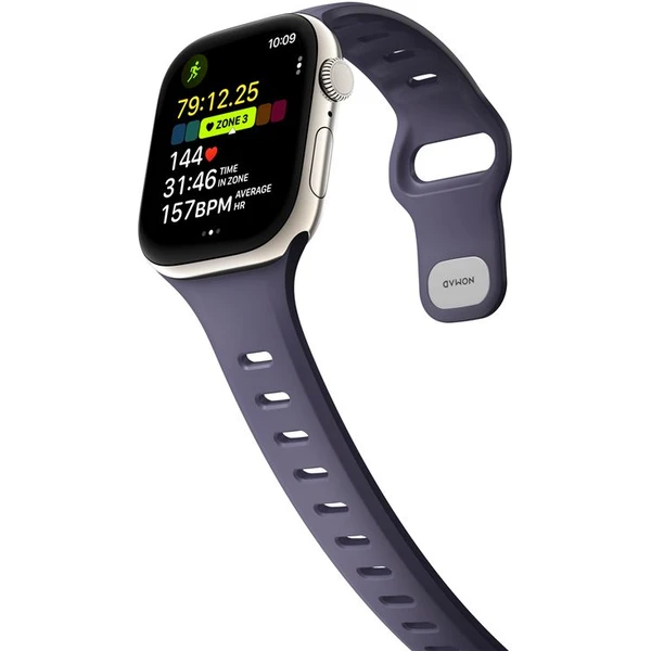 Nomad Tempo Band FKM řemínek Apple Watch 41mm/42mm purple - Řemínky - Obrázek af46435ebc0841f3806e79f407e4afdc