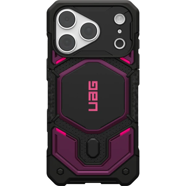 UAG Monarch Pro MagSafe kryt iPhone 18 Pro/17 Pro černý/fialový - Pouzdra - Obrázek af5e0eedfc8643d38ccb733f00366b5d