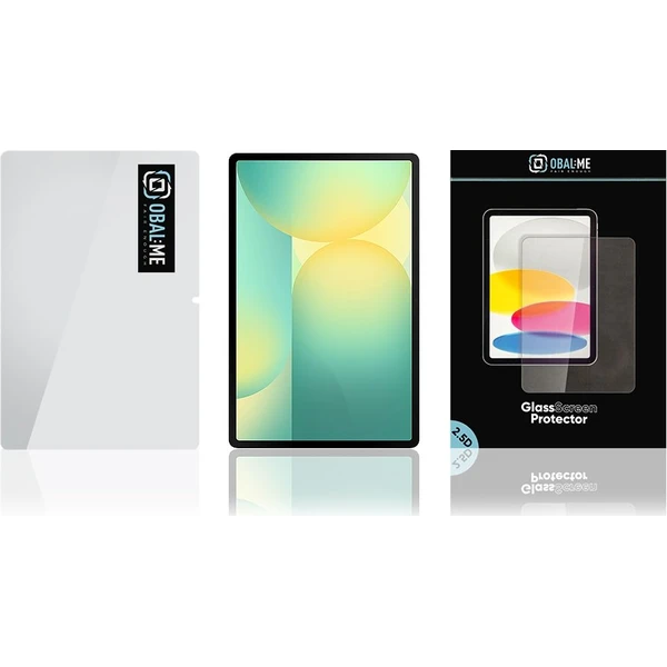 OBAL:ME 2.5D Tvrzené Sklo pro Samsung Galaxy Tab S10 Lite/S9/S9 FE/S10 FE čiré - Ochranné folie a skla - Obrázek af89963b393e48848c61875ebc524050