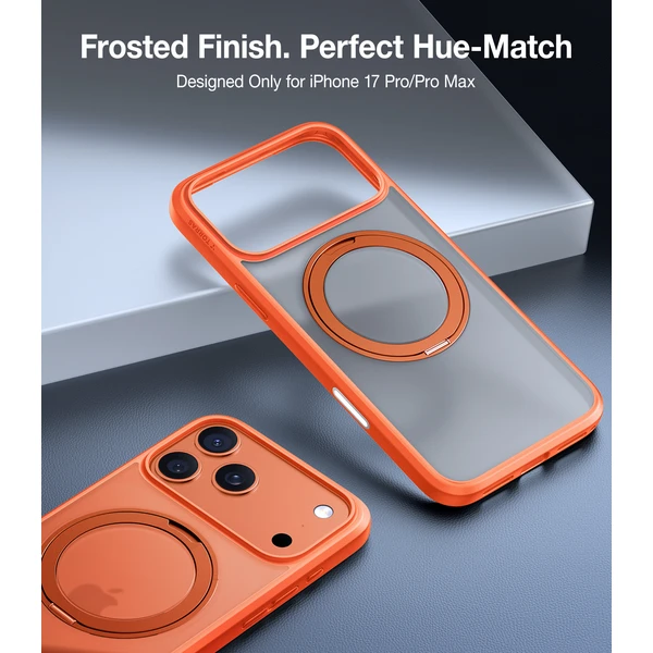 Torras Ostand Pro MagSafe kryt iPhone 17 Pro Max energy orange - Pouzdra - Obrázek afac462e05fc42428a0b7da2ee531ec2